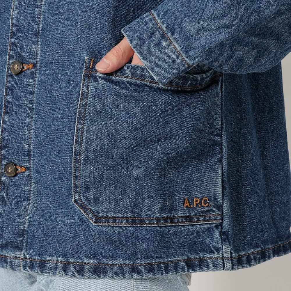 Amazon | [アーペーセー] ジャケット ケルアン デニムジャケット G