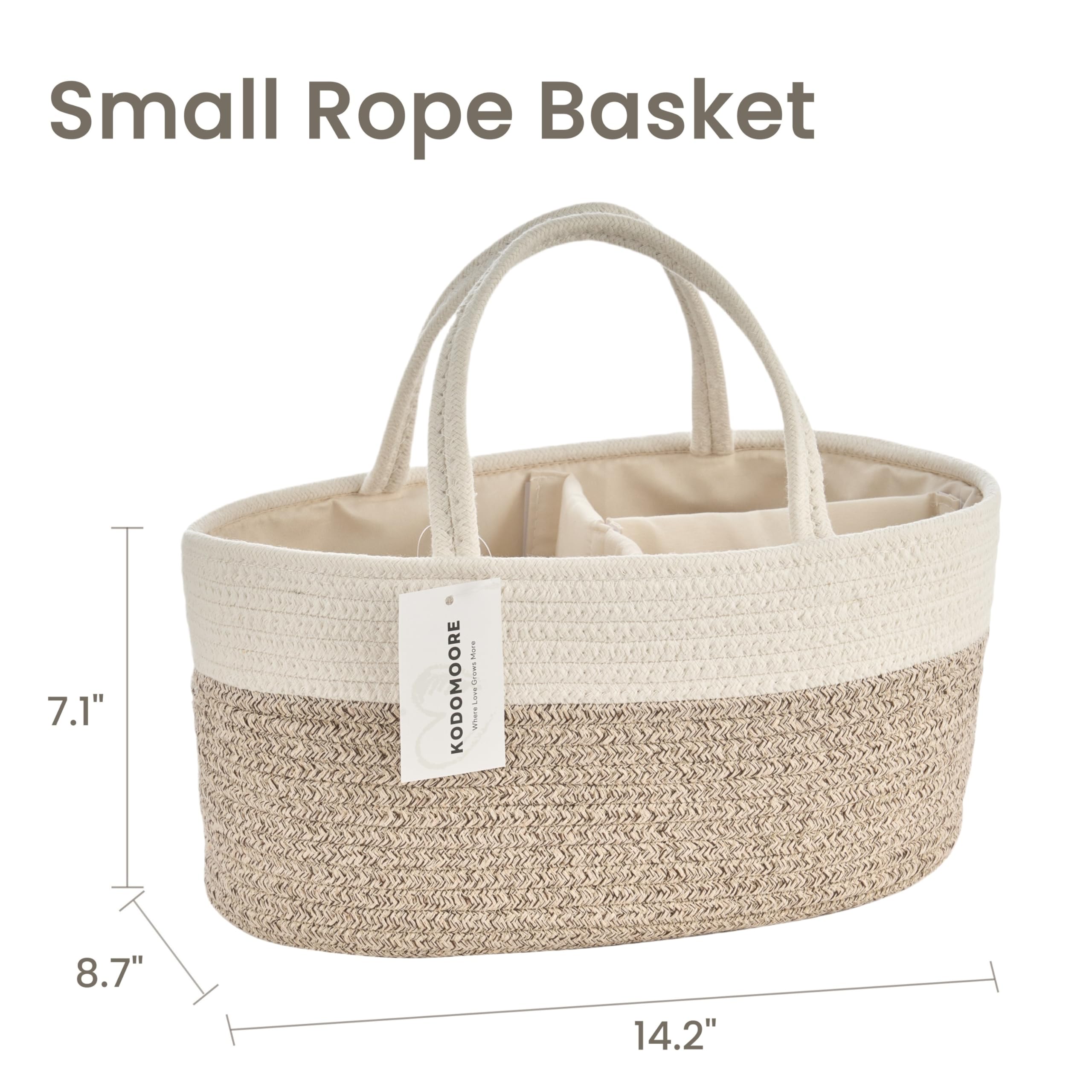 Organizador de pañales, cesta de regalo vacía para artículos esenciales para recién nacidos, cesta de almacenamiento para bebé, elegante bolsa de regalo para baby shower, niños y niñas