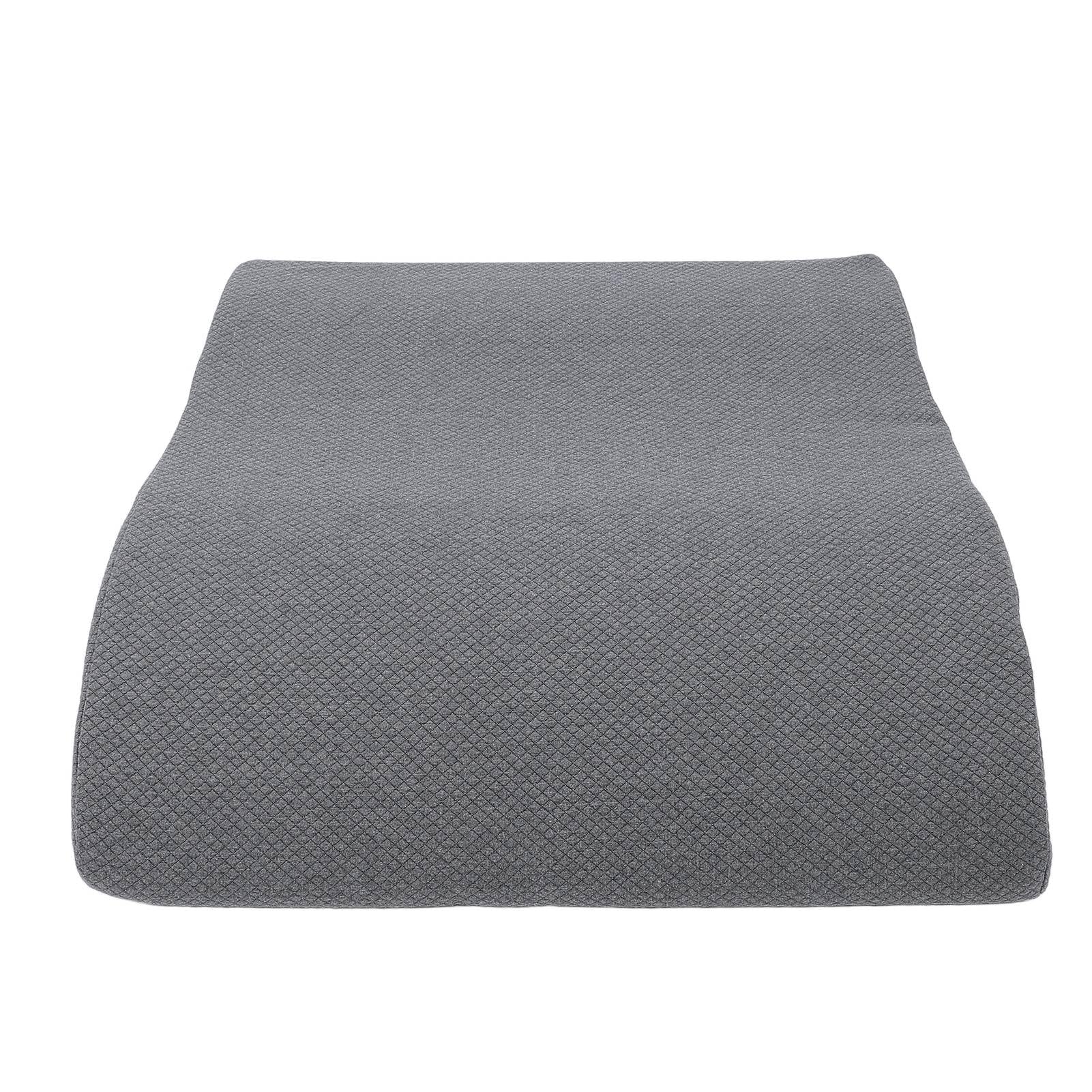 Almohada para Descansar Las Piernas, Cojín de Apoyo para Las Rodillas en Forma de S de Espuma Viscoelástica para Dormir, Ancianos, Mujeres Embarazadas, 55x58x17cm