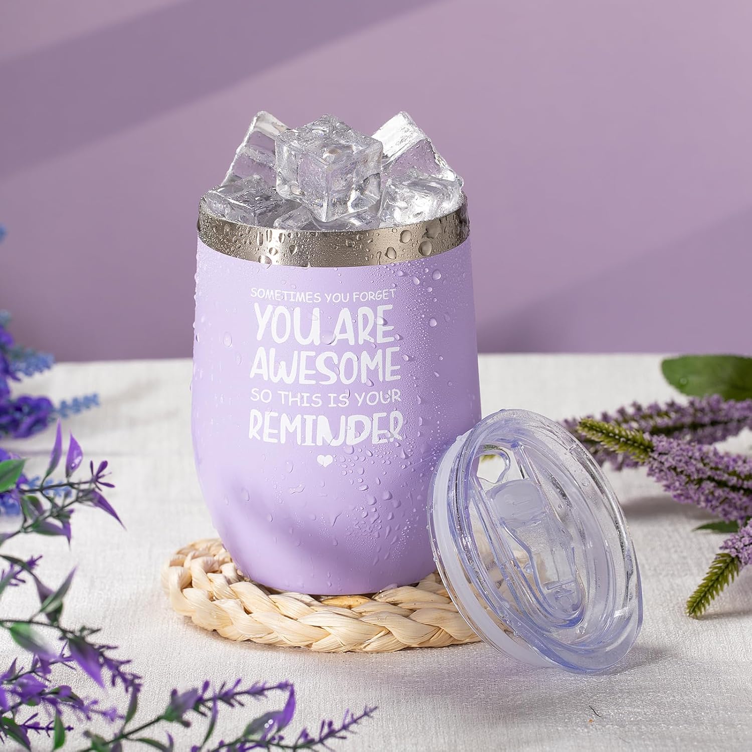 Birthday Gifts for Women,Unique Birthday Presents Friendship Gift Purple Relaxing Self Care Set Ideas Care Package Gifts Basket for Women Mom Sister Best Female Friend Gifts Box - Image 2