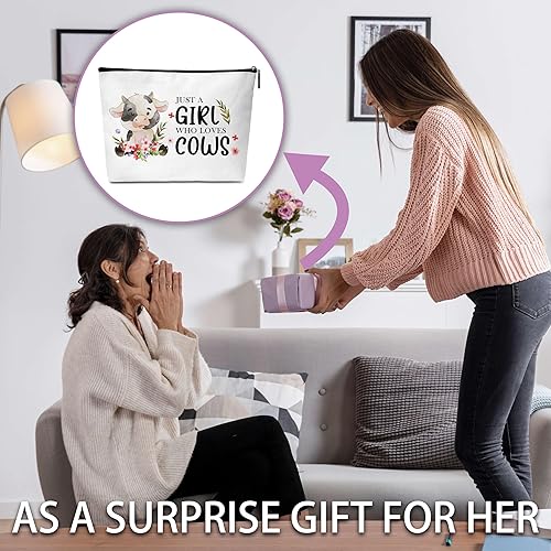 Miniatura 10 de Bolsa de maquillaje inspiradora con cremallera, bolsa de cosméticos para bolso, bolsa de aseo de viaje, regalos de terapeuta para mujeres y niñas,