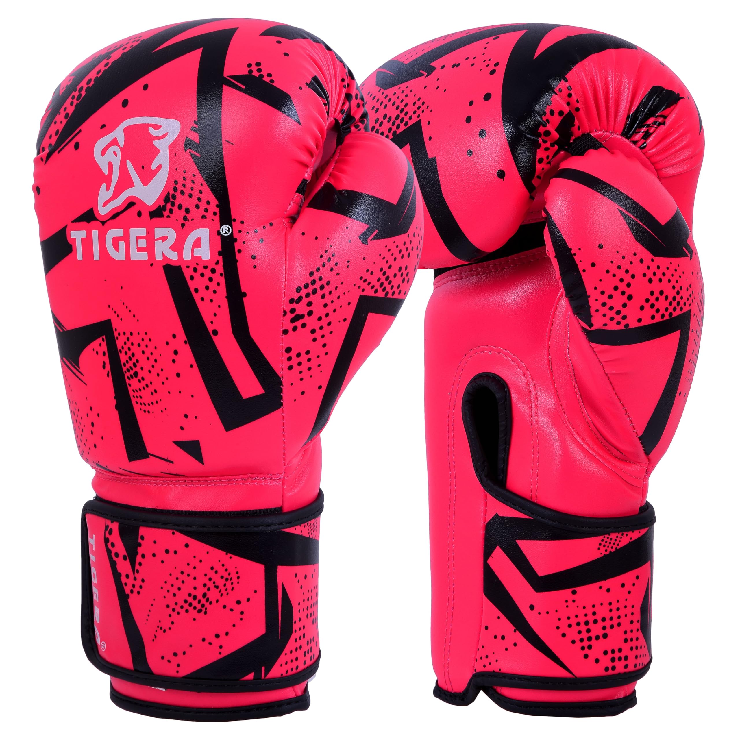 Tigera Guantoni da boxe 10oz 12oz 14oz 16oz MMA Box Guanti per allenamento Punching Sparring Muay Thai Guantoni da boxe da uomo e da donna