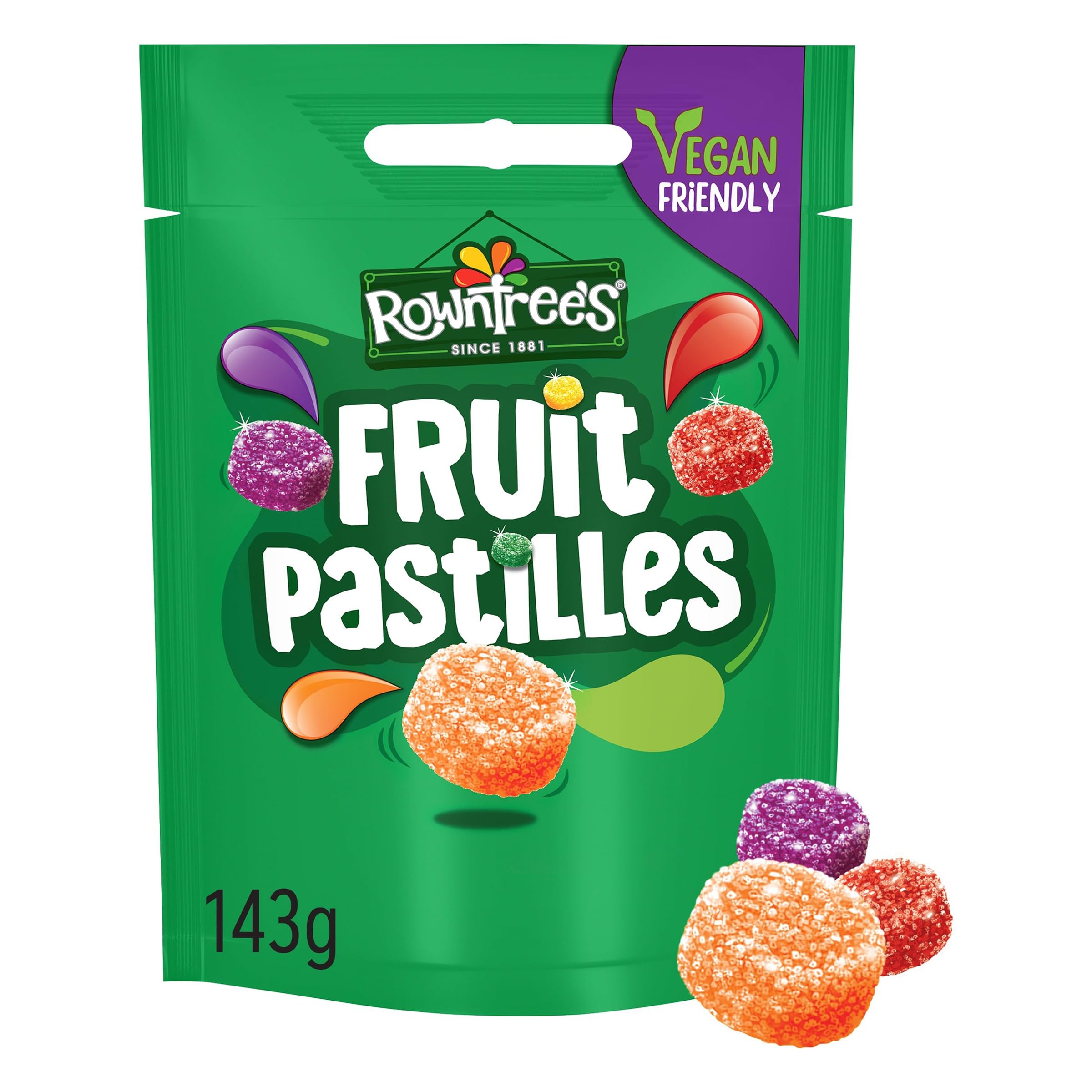 Amazon.com : Rowntrees Fruit Pastilles Bag 143 g : Grocery