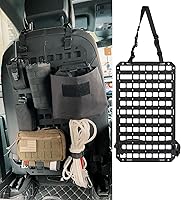 Vista 12 de TACNEX Panel rígido MOLLE para visor de coche Organizador Caddy Bolsa de funda para herramientas de EDC Funda portaherramientas Placa de montaje