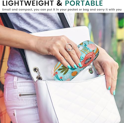 Miniatura 7 de molshine Estuche rígido para gafas de sol, estuche clásico para gafas grandes para mujeres y hombres,Gafas de sol