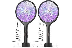 Black + Decker Electric Fly Swatter Racket: Your Indoor and Outdoor Pest Control Solution