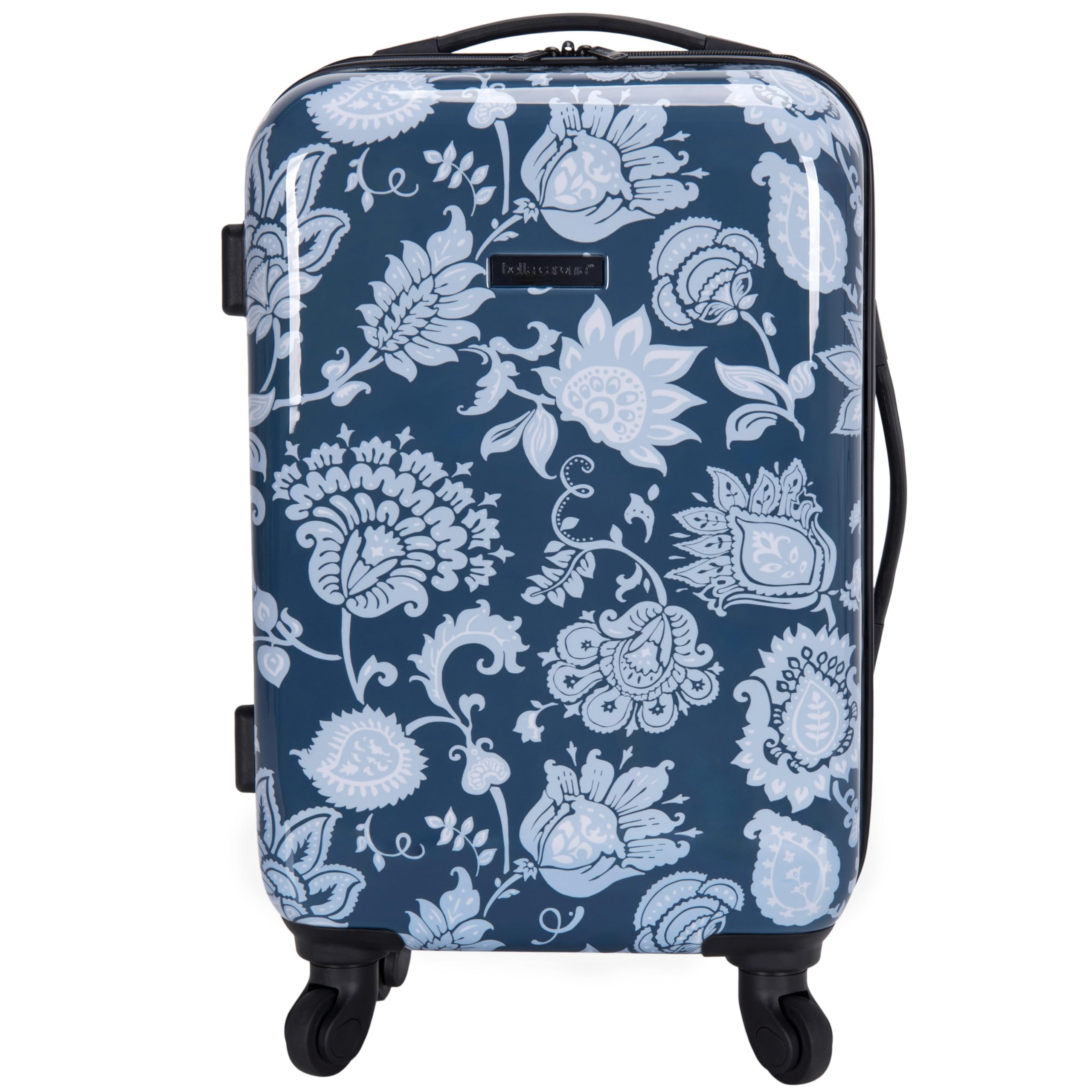 Travelers Club Bella Caronia 3 Piece or 20" Carry-On Voguish Luggage Set, Royal Pattern