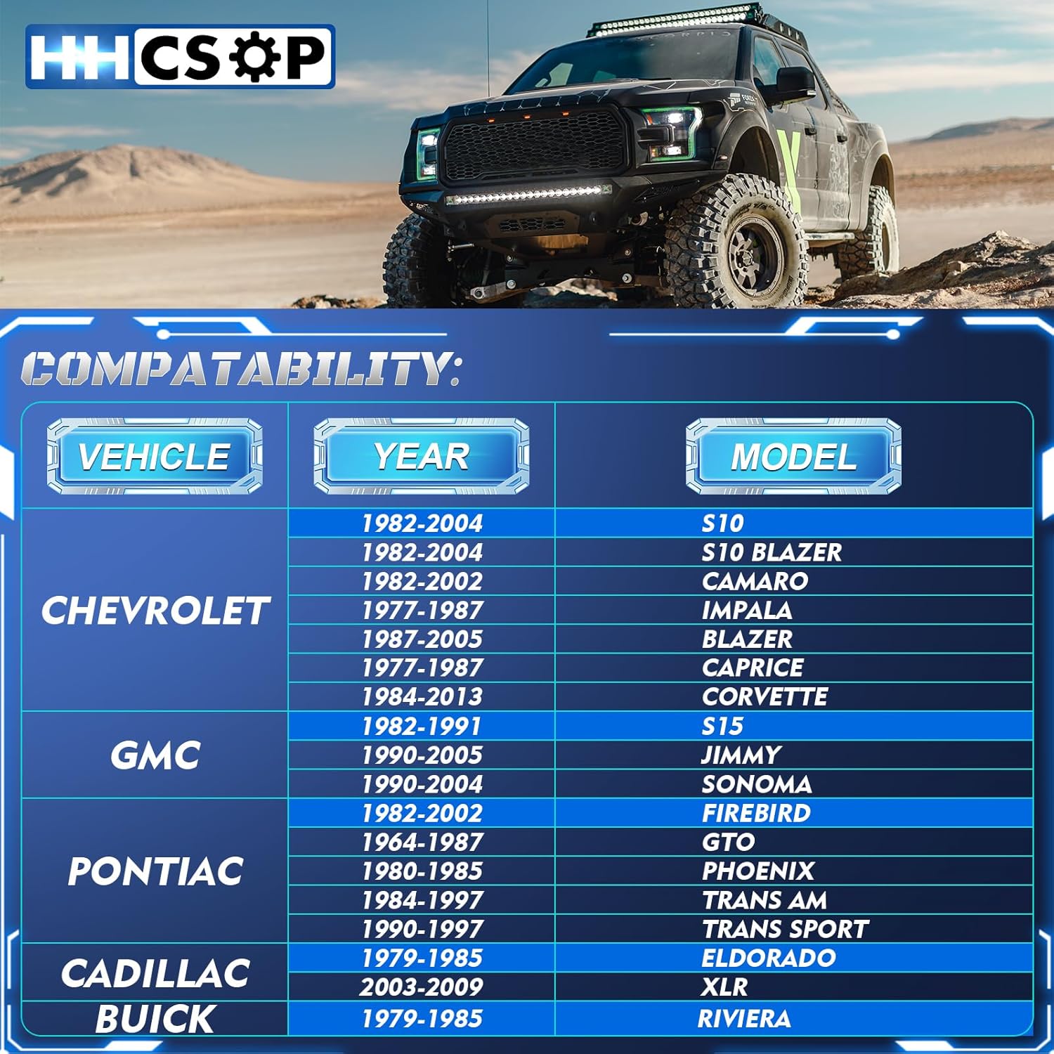 5x4.75 Wheel Spacers 1.5"(38mm) Bore 70.5mm with M12X1.5 Studs for Chevy S10 Camaro Corvette Impala | GMC S15 Sonoma Jimmy | Pontiac Firebird GTO Phoenix | Cadillac XLR, 2PCS 5x120.65mm Wheel Adapters - Image 2