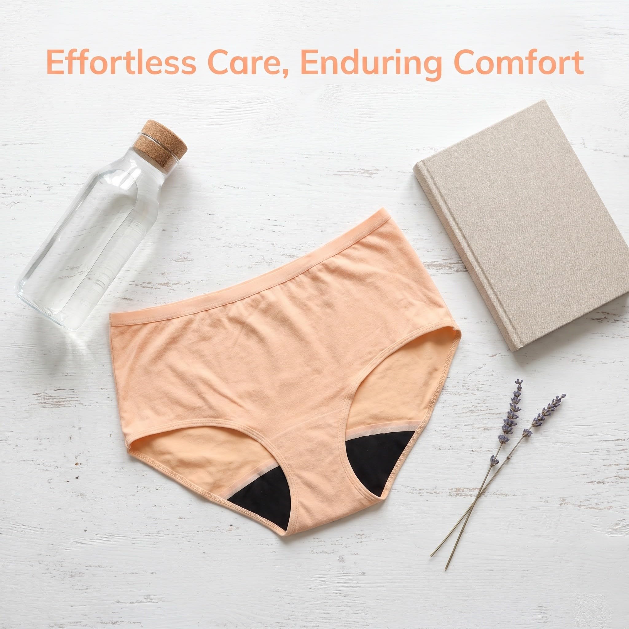POPETPOP Braguitas impermeables para incontinencia, ropa interior menstrual