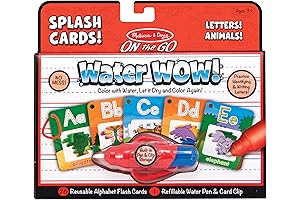 Melissa & Doug On the Go Water Wow! Reusable Water-Reveal Activity Cards...