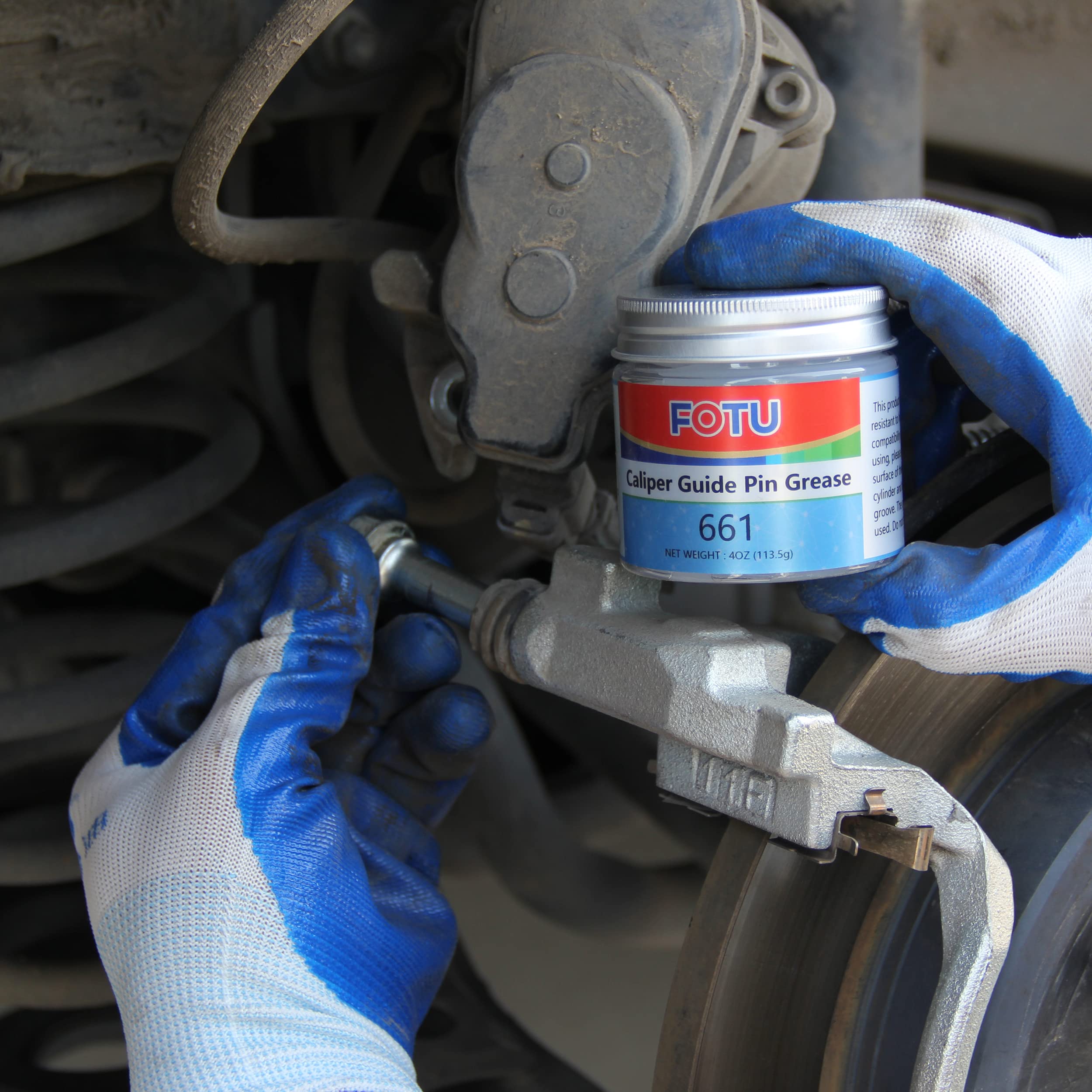 FOTU Brake Quiet Grease System Maintenance Set Pads Anti