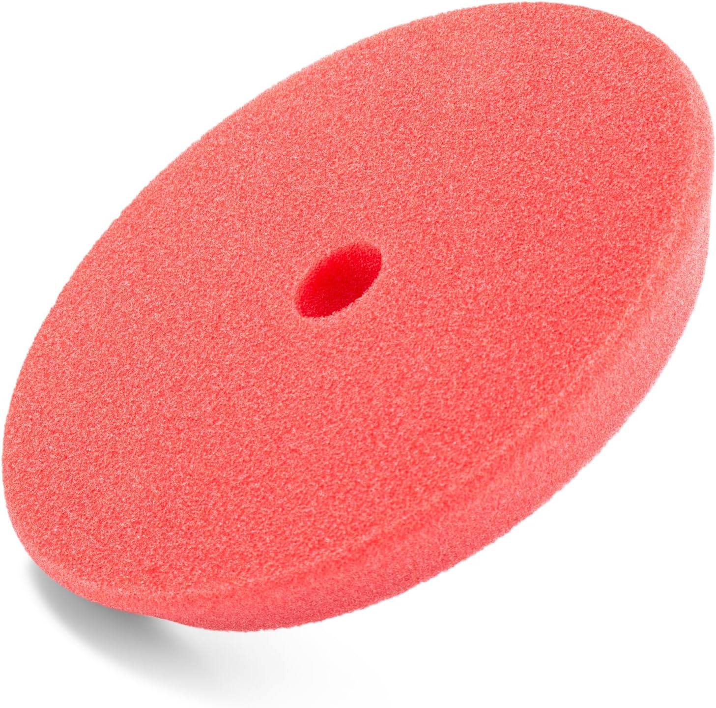 MediumRed 5 inch Polishing Pad – Professional Cutting pad with Strong Cutting Performance, Medium-Soft Interface and Perfect Finish – Ideal for Heavy Cut & One Step Polishes