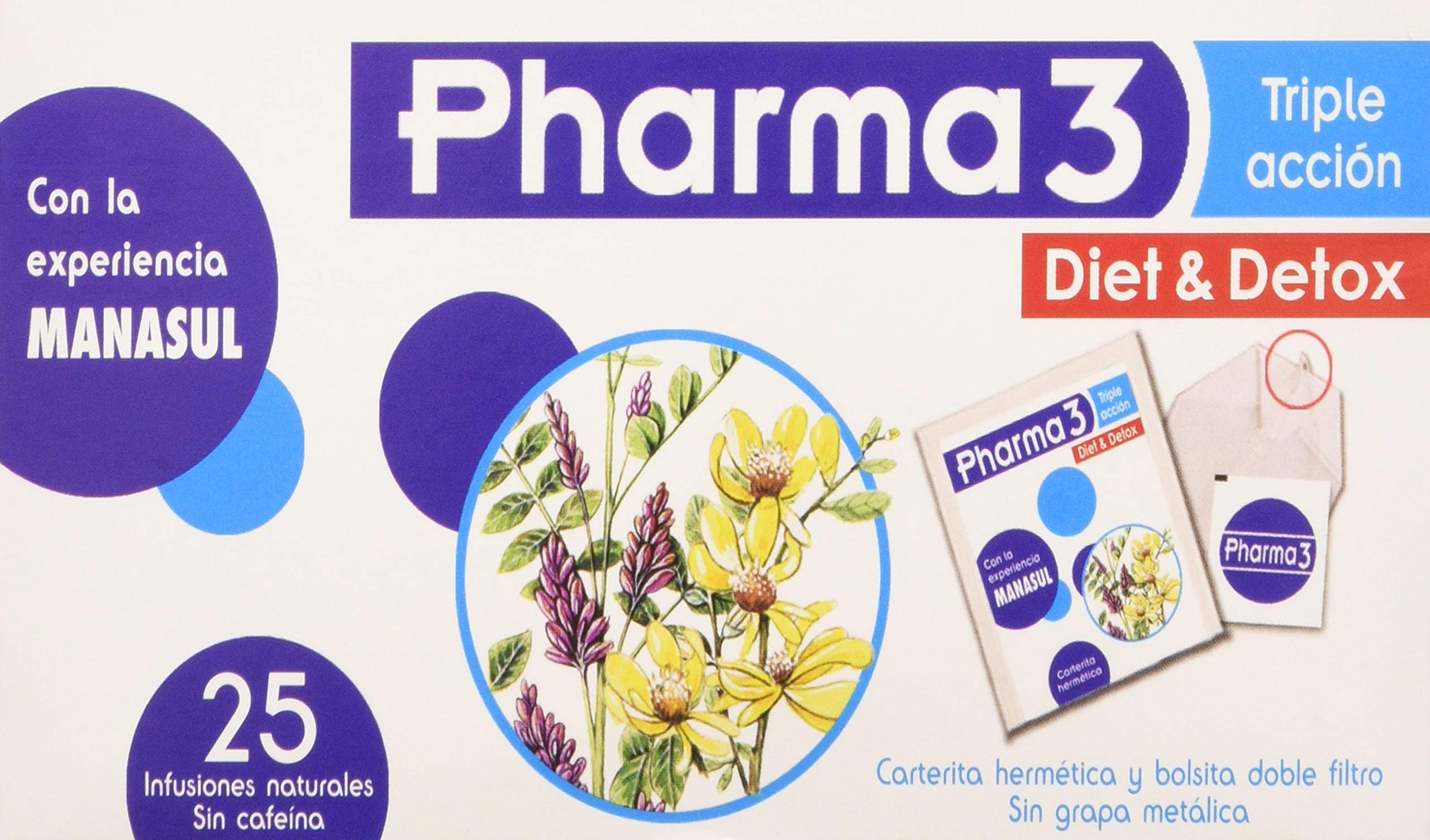 PHARMA3 25 BAGS BIODES