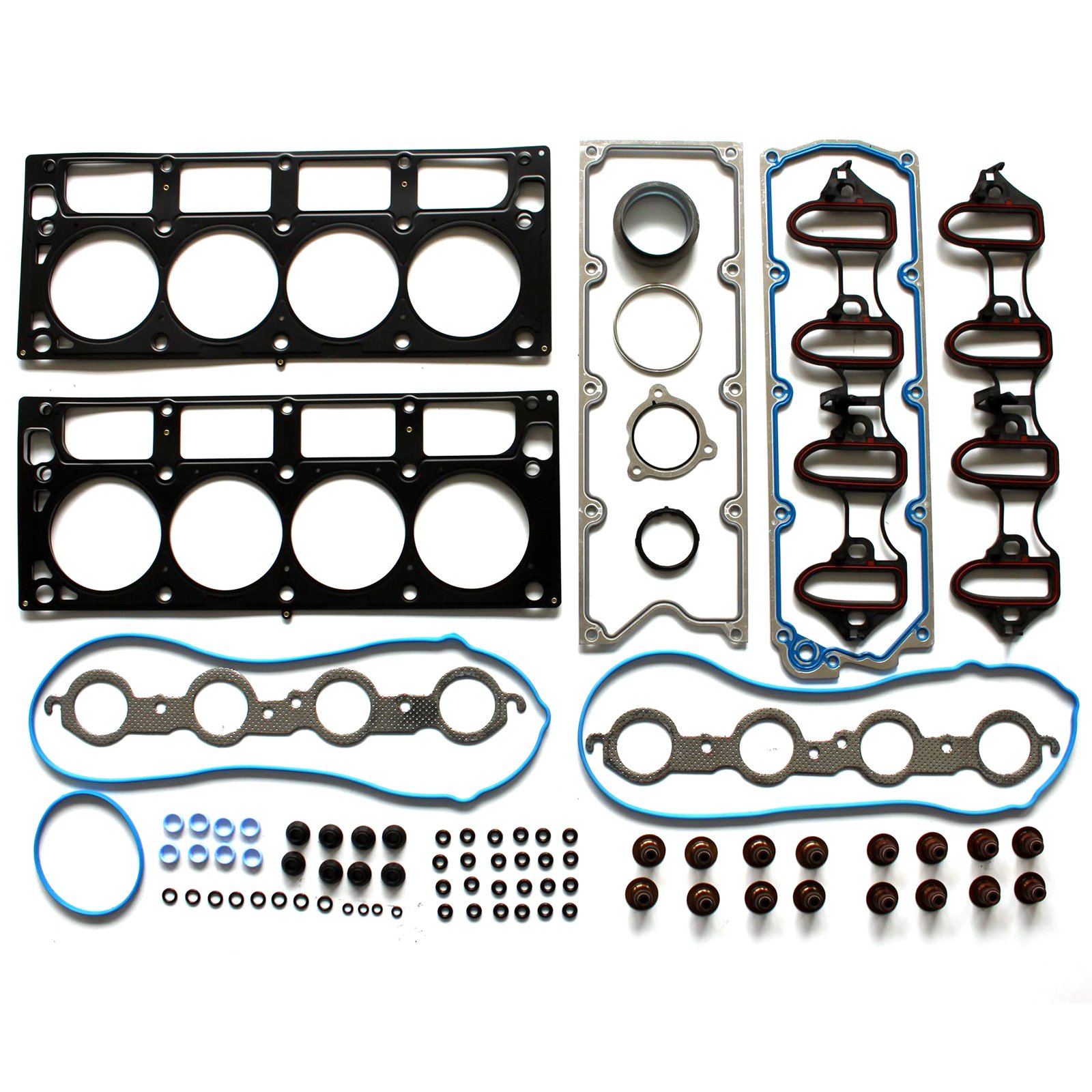 ECCPP Engine Head Gasket Set fit 04-09 Cadillac Escalade Chevrolet Express Silverado GMC Sierra Yukon Hummer H2 Saab 9-7x 6.0L Compatible fit for Head Gaskets Kit
