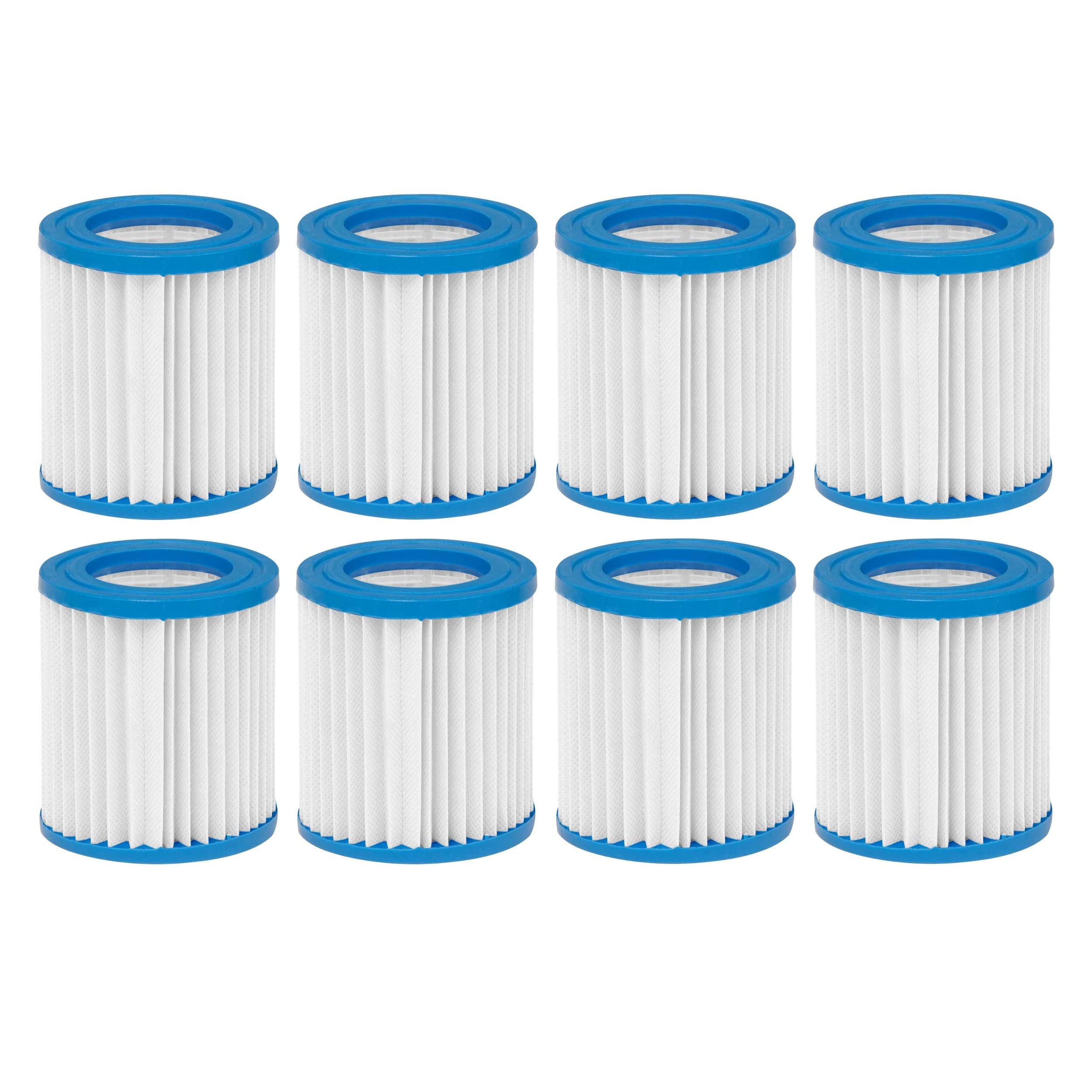 Dellonda Swimming Pool Filter Cartridge, Use For DL19 & DL20, Pack of 8 - DL117