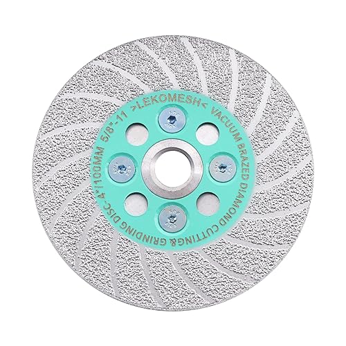 Hoja de diamante de corte de pulido - Muela abrasiva de diamante de 4 "100 mm, muela abrasiva de granito para dar forma a gres porcelánico,