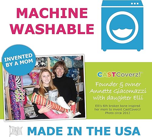 Miniatura 5 de CastCoverz! Funda de moda para piernas  negro  grande corto  debajo de la rodilla  protectora, decorativa y lavable  Fabricado en Estados Unidos