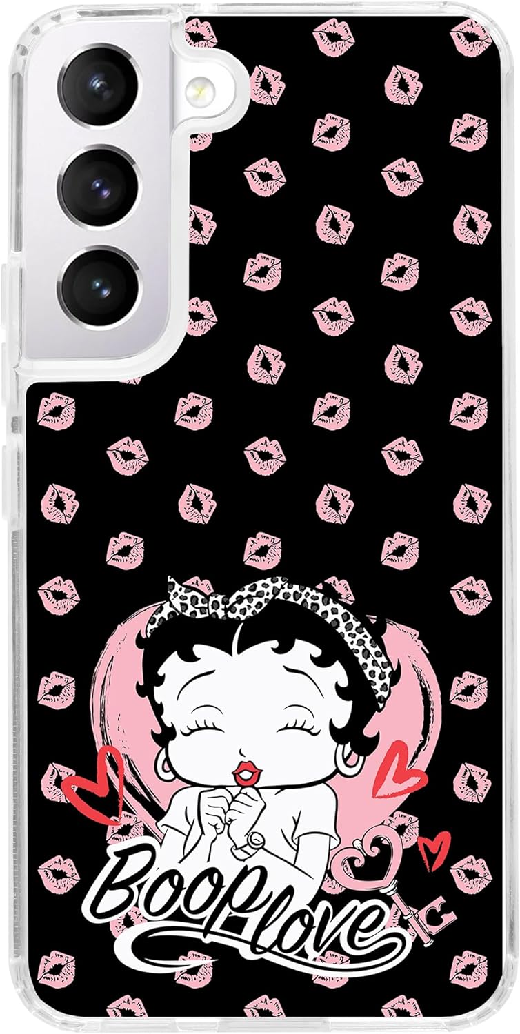 Affinity Bands Betty Boop Romantic Rebel HD Phone Case Compatible with Samsung Galaxy S23 (Attitude)