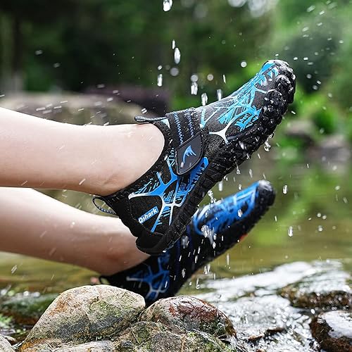 Miniatura 9 de Quickshark - Zapatos de agua infantiles para interiores y exteriores, sandalias de secado rápido, ligeras, para caminar, playa, piscina o natación