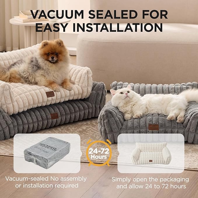 Cama Sofá para Mascotas Pequeña con Funda Lavable miniatura 8