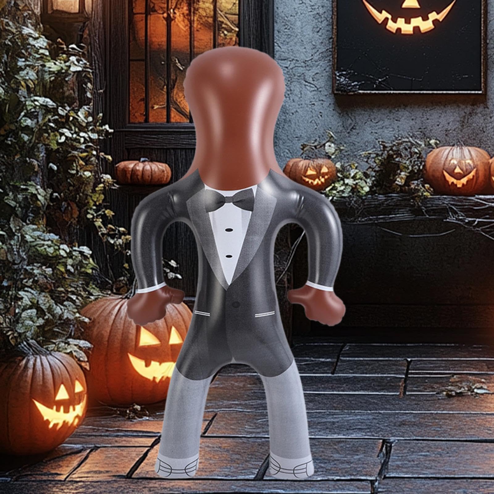 Mannequin Gonflable De 152,4 Cm - Décorations D'Halloween - Accessoires De Cosplay - Parfait Pour Se Déguiser Et Utiliser Comme Présentoir De Costume, Remplir Un Sac De Corps Ou Utiliser Pour Une