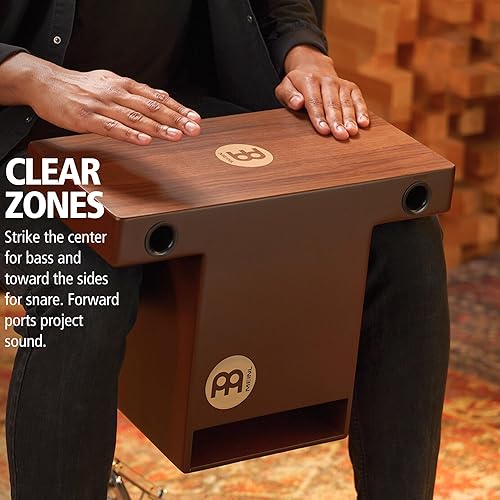 Miniatura 3 de Meinl Slaptop Cajón Box Drum con bordones internos y puertos de sonido de proyección hacia adelante - NO FABRICADO EN CHINA - Superficie de juego