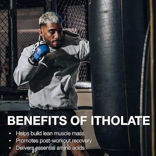 Vista 53 de RAW Proteína aislada de suero en polvo, galleta frenchie esmerilada (itolato de cBUM) – Polvo de nutrición deportiva 100% alimentado con pasto