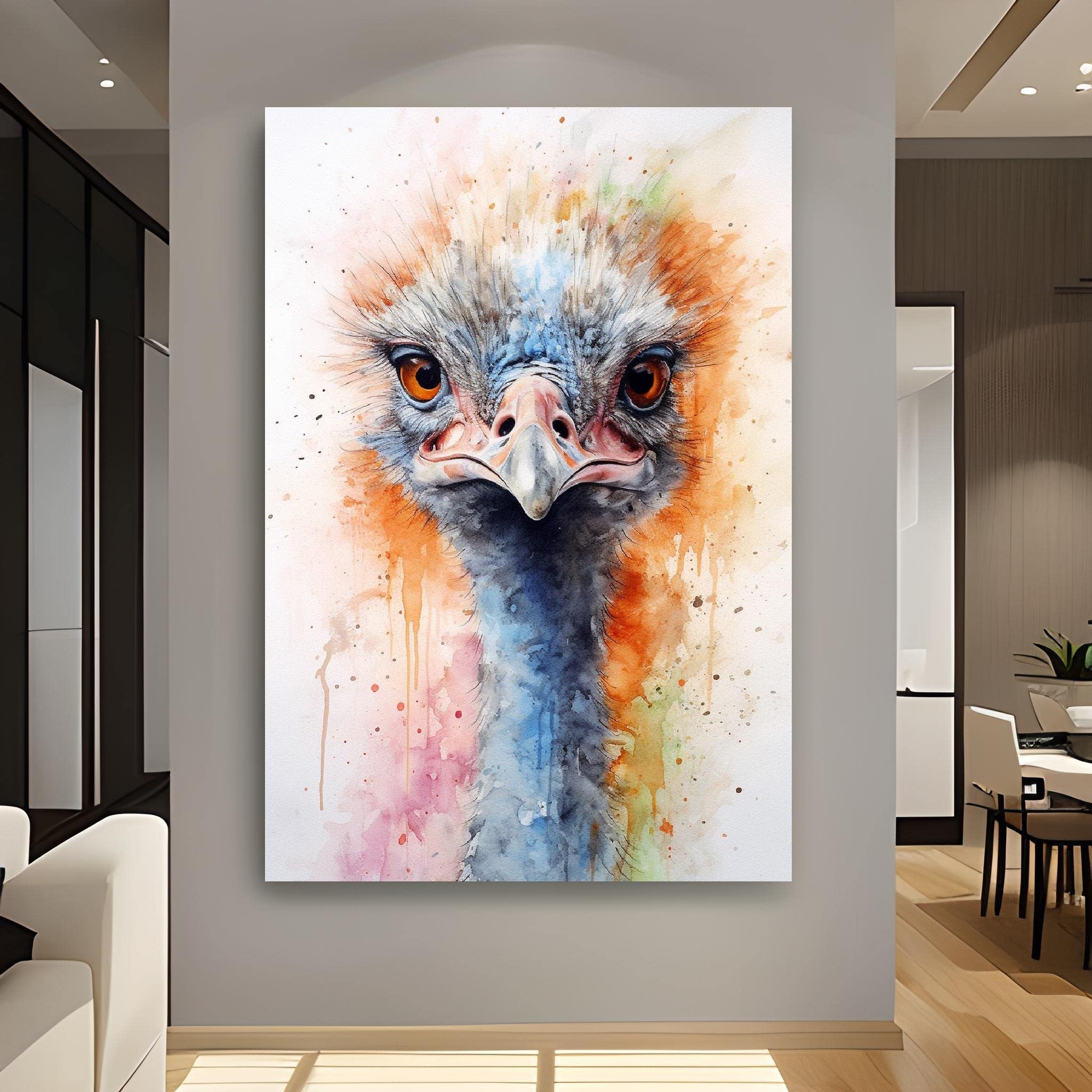 Amazon.co.jp: FICLUX 大きいサイズのキャンバスの絵画の壁の芸術