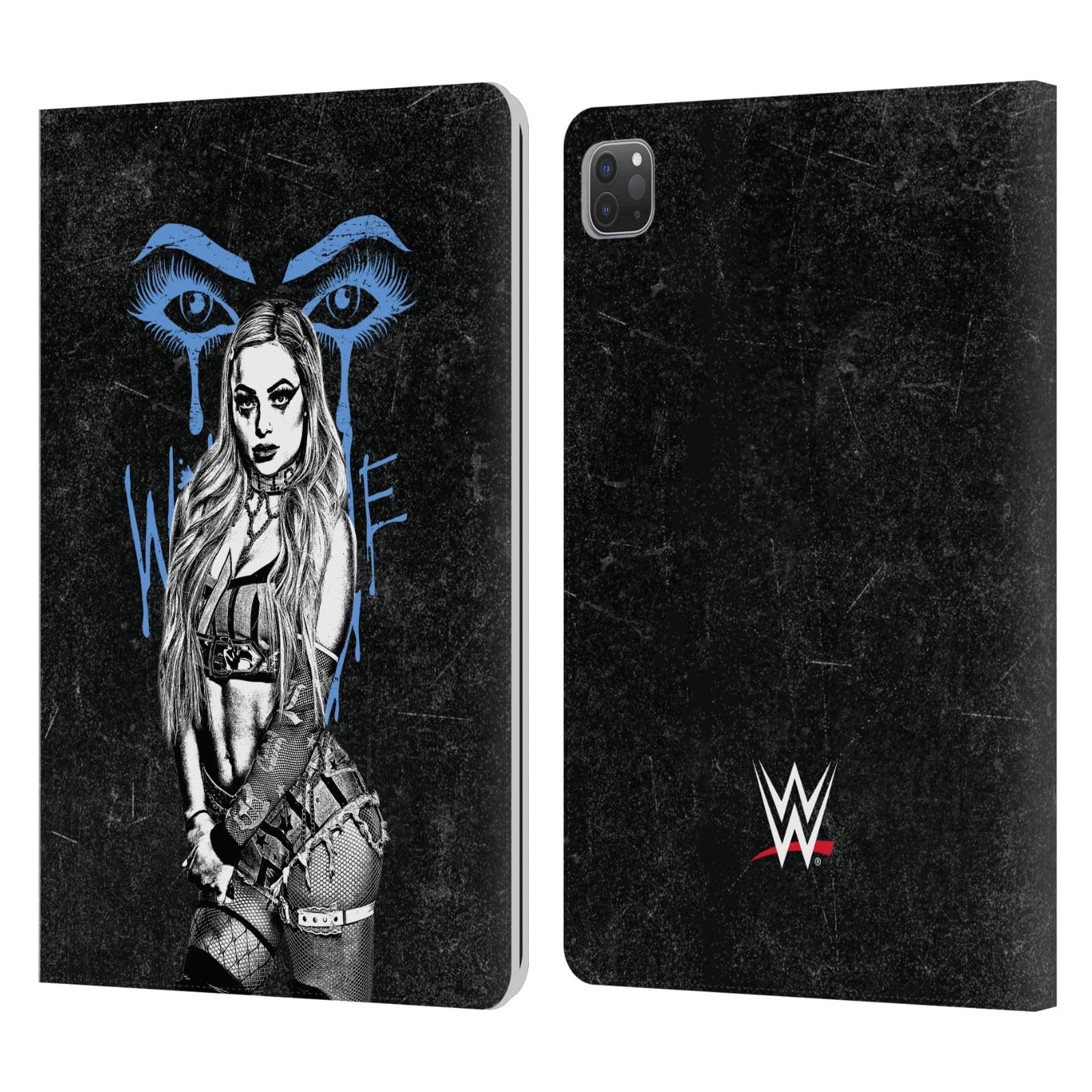 Head Case Designs Officially Licensed WWE Watch Me Liv Liv Morgan Leather Book Wallet Case Cover Compatible with Apple iPad Pro 11 2020/2021 / 2022
