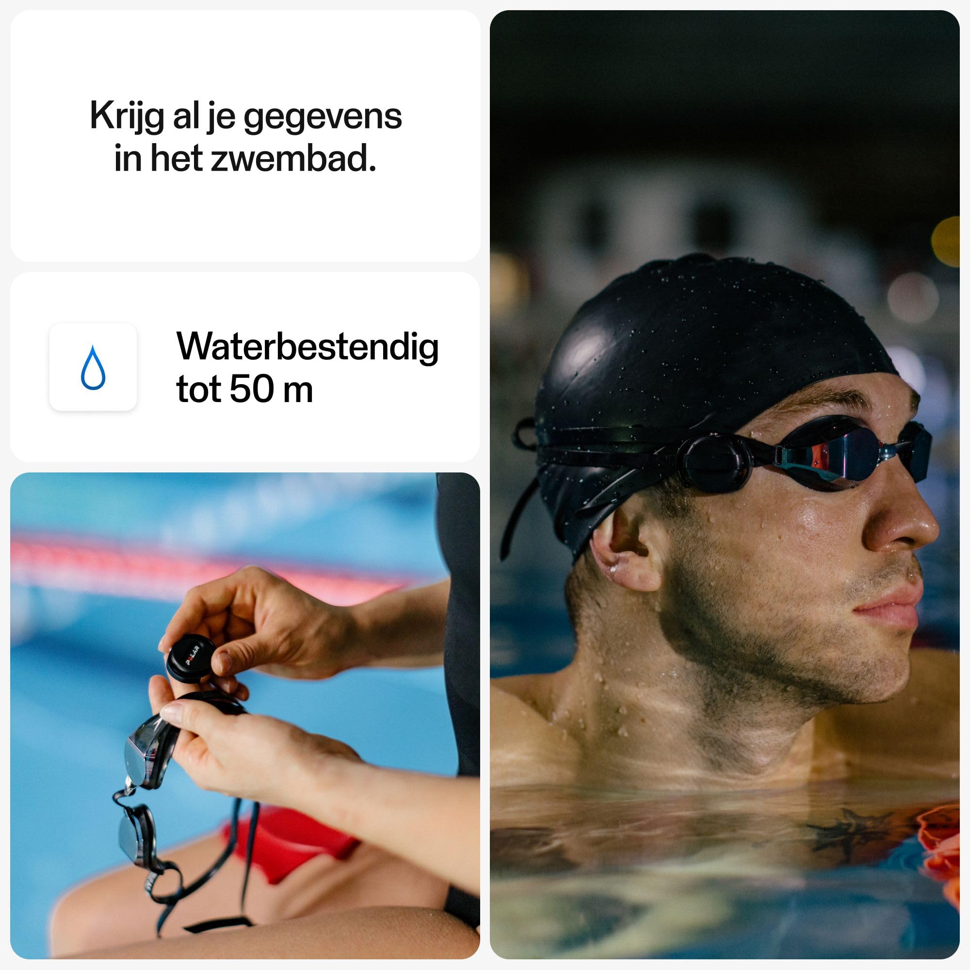 Polar Verity Sense - Optyczny czujnik tętna z opaską na rękę - ANT+ - Dual Bluetooth - Sportowy sensor tętna jednym przyciskiem - Kompatybilny Peloton, Endomondo, Zwift i innymi, M-XXL, Szary czarny
