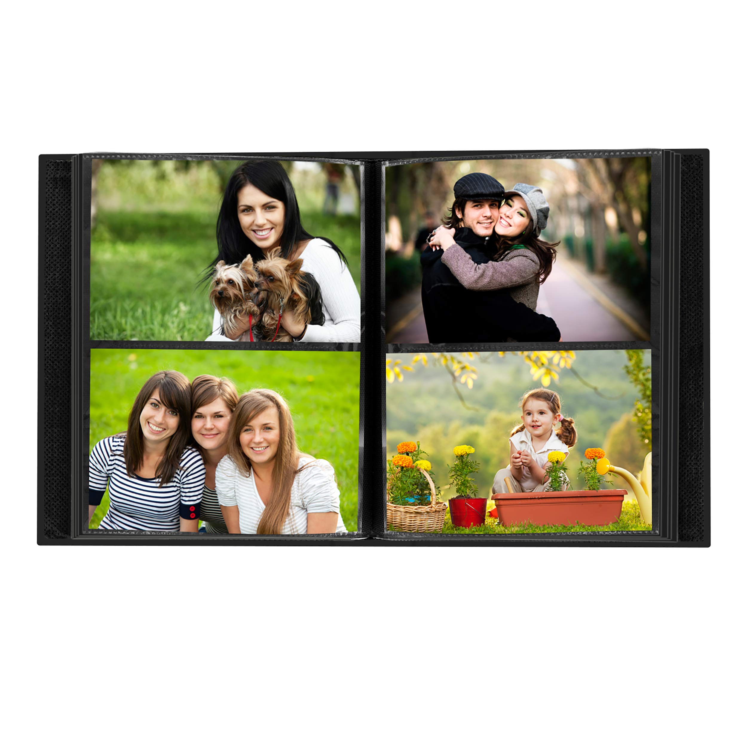 Pioneer Boîte Pour Scrapbooking En Similicuir Cousu Avec Anneau En D