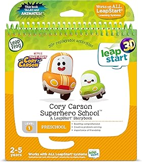 LeapFrog 462503 LeapStart Toot Cory Carson Superhero School, Multi,1.8 x 17.8 x 18.7 cm