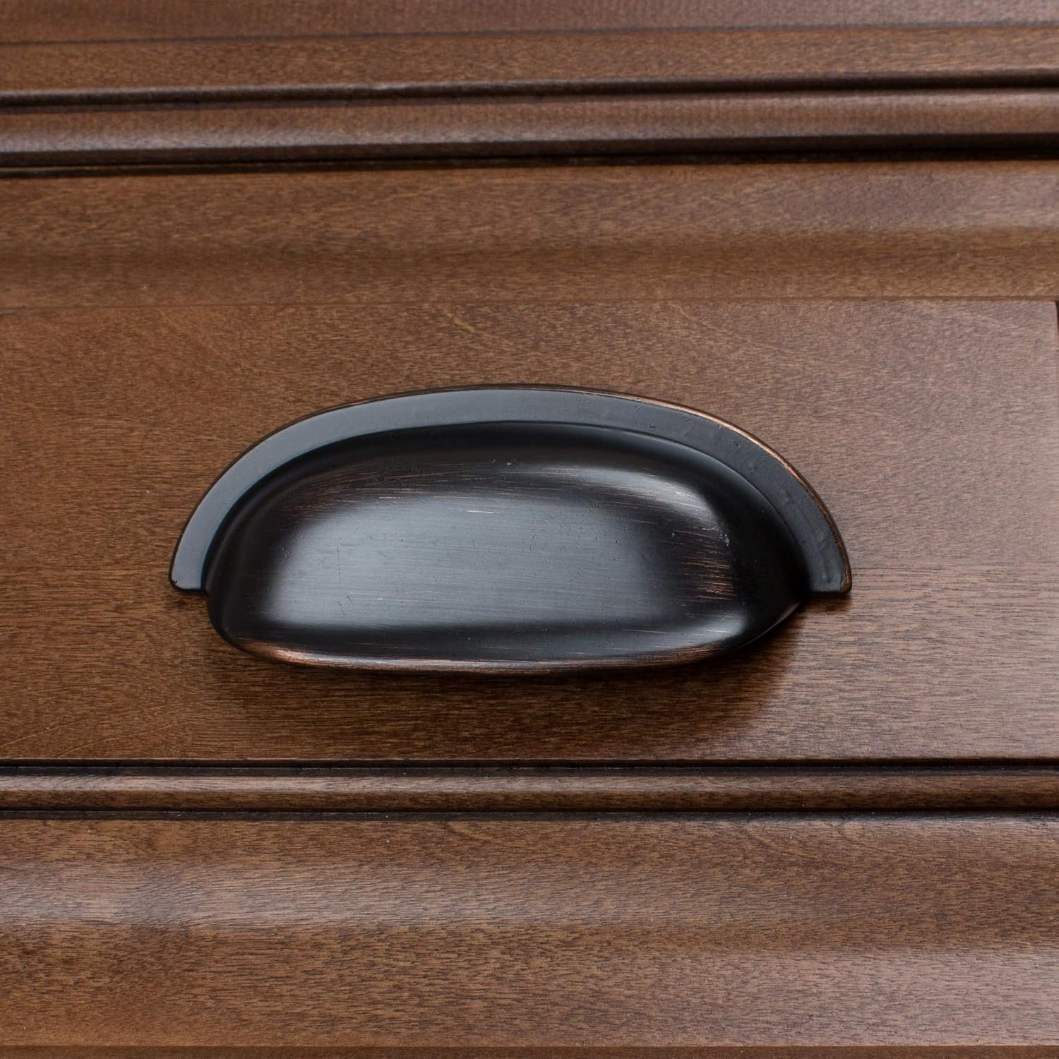 GlideRite Hardware 2-1/2-inch CC Oil Rubbed Bronze Classic Bin Cabinet Pulls (Pack of 10)