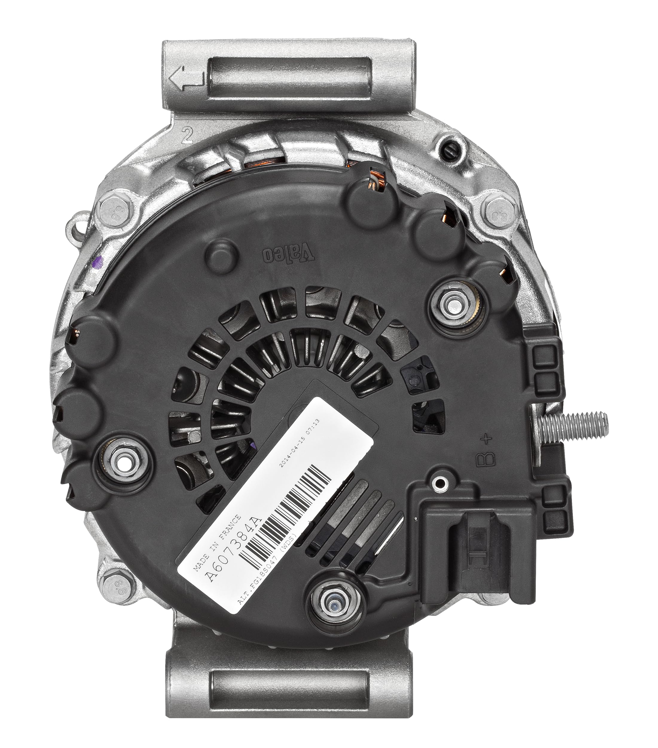 Valeo Alternator 439704 - 180 Amp - 6 Rowki - 14 V