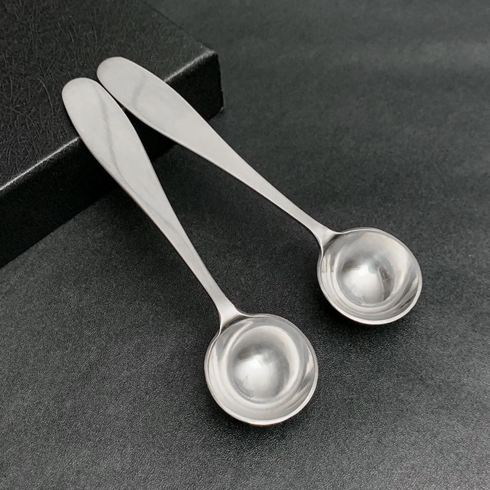 Cucchiaio Dosatore Da 5 Ml In Acciaio Inox 304 – Misurino Per Caffè, Tè, Spezie E Proteine, Manico Lungo E Facile Da Pulire