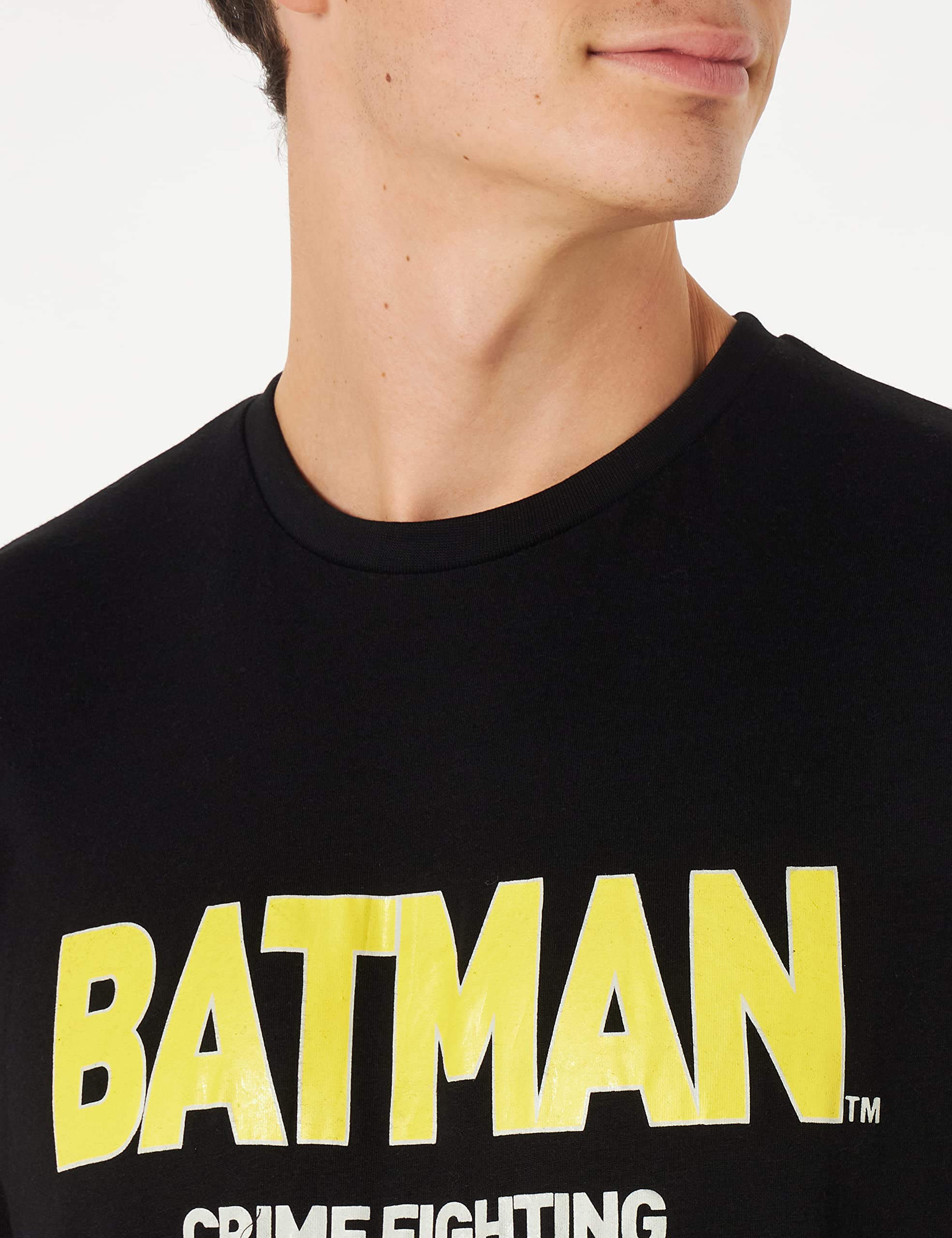 CERDÁ Life'S Little Moments Pijama Hombre Invierno de Batman 100% de Algodón con Camiseta Manga Larga Y Pantalon Largo Juego de Pijama Hombre
