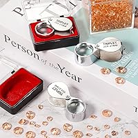 Vista 3 de Frienda Juego de 3 Lupas de Ojo de Joyeros 10X, 20X y 30X Lupa de Joyería de Bolsillo, Lupa de Ojo de Joyero Lente de Aumento Magnificadora