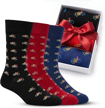 SWOLE PANDA | Luxury Super Soft Bamboo Socks For Men, 3 Pack Gift Box, Size 7-11