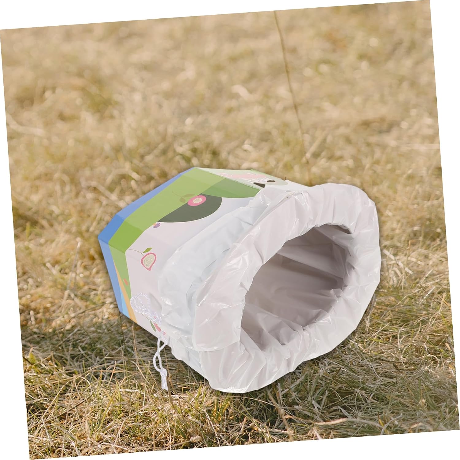 FRCOLOR Portable Foldable Toilet for Boy Girl Travel Car Toilet Lightweight and Compact Emergency Potty for Camping Outdoor Use Easy to Carry and Store