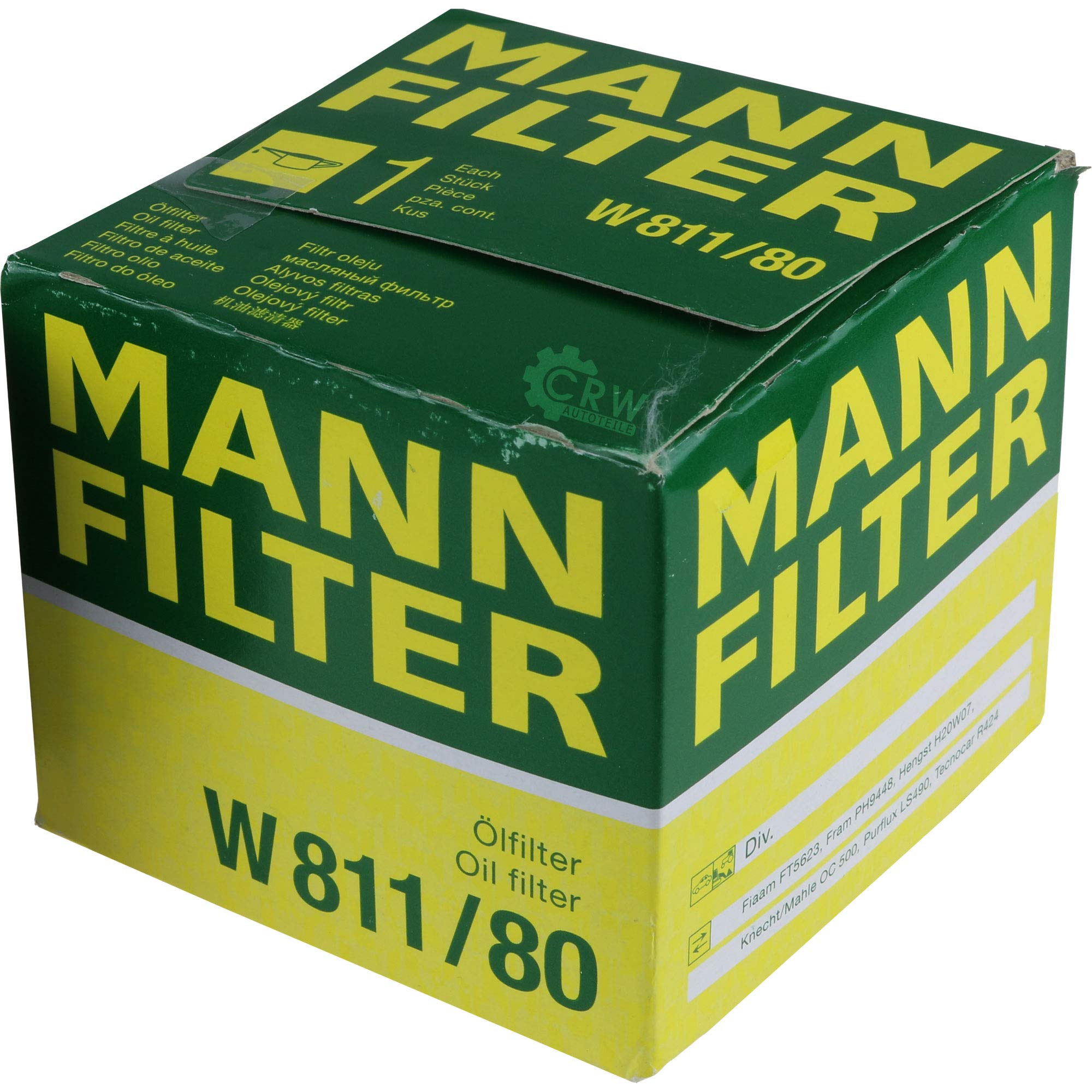 MANN-FILTER - Set di ispezione, filtro del carburante, filtro dell'olio, filtro dell'aria