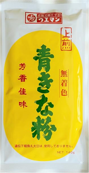 Amazon ハラル認定商品 上万糧食製粉所 青きな粉140g 10個 上万糧食製粉所 きな粉 通販