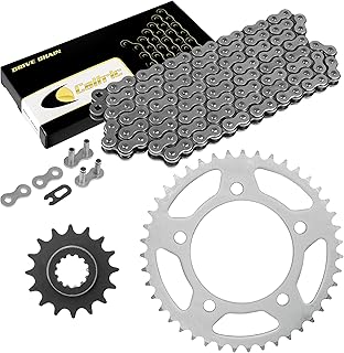 Caltric Drive Chain & Sprockets Compatible with Honda Rebel 1100 CMX1100 DCT 2021-2023