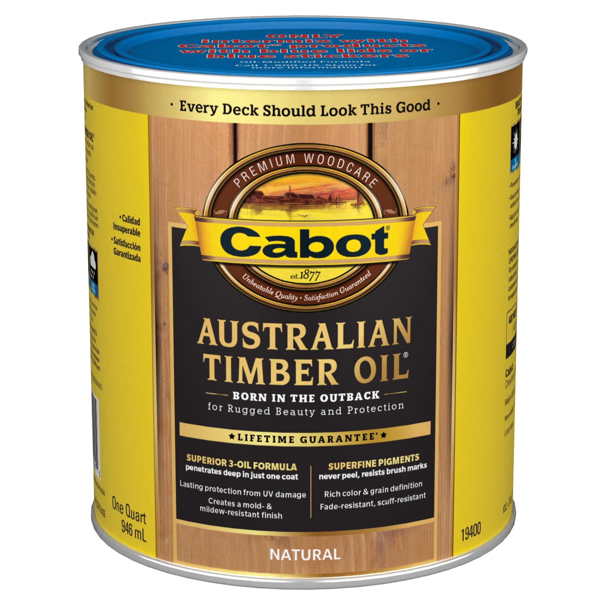 Cabot Samuel Inc AusTim QT WD Finish