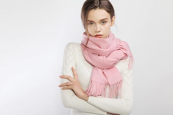 CHECKERED BIG CHUNKY PLAID SCARF