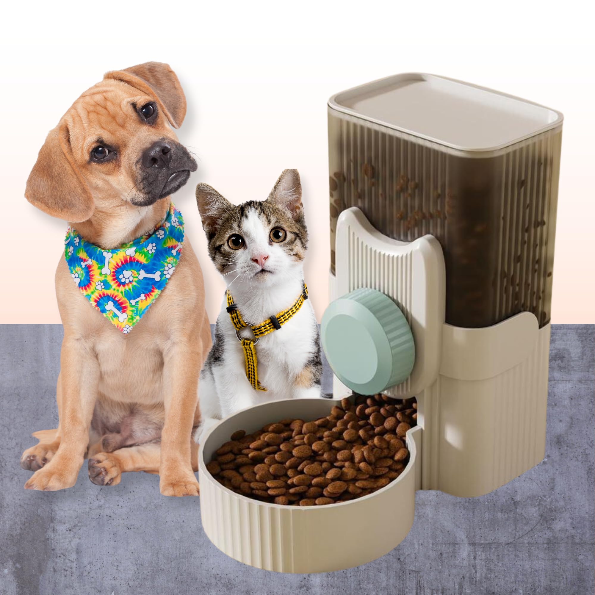 Jainchan® Automatic Feeder for Dogs, Cat, Rabbit | Normal/Hanging Food Dispenser | Pets Automatic Feeder | Pets Assecories | Gift for Dogs and Cats | (Only 1 Feeder) Capacity 1L (B0CB33J3WW) Amazon Price History, Amazon Price Tracker