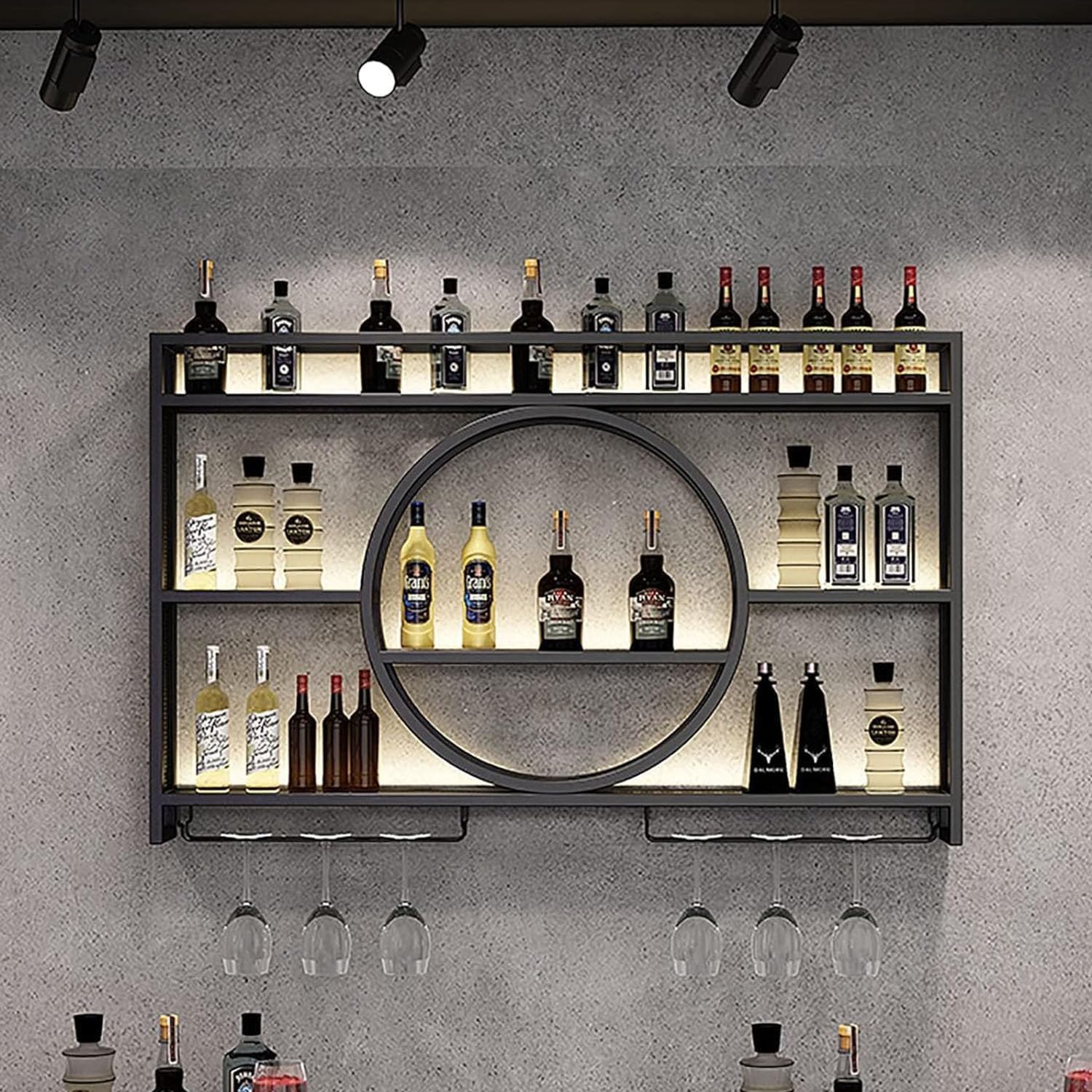 Casier bouteille de vin pour rangement cuisine afin de libérer l'espace