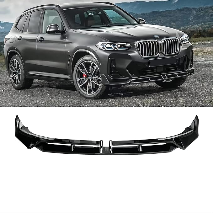 Amazon.com: CHIESMA Front Splitter Fit for 2021 2022 2023 BMW X3 X4 M ...