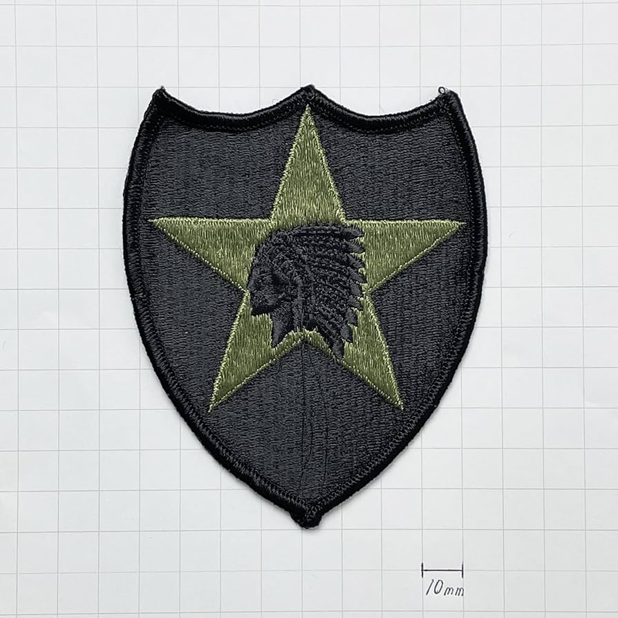 ⊞ドイツ軍＊帝政ドイツ＊ミニチュア戦傷章・黒章付きボタン穴用２連略綬（実物） Amazon.co.jp: アメリカ軍実物デットストック、第2師団 部隊章