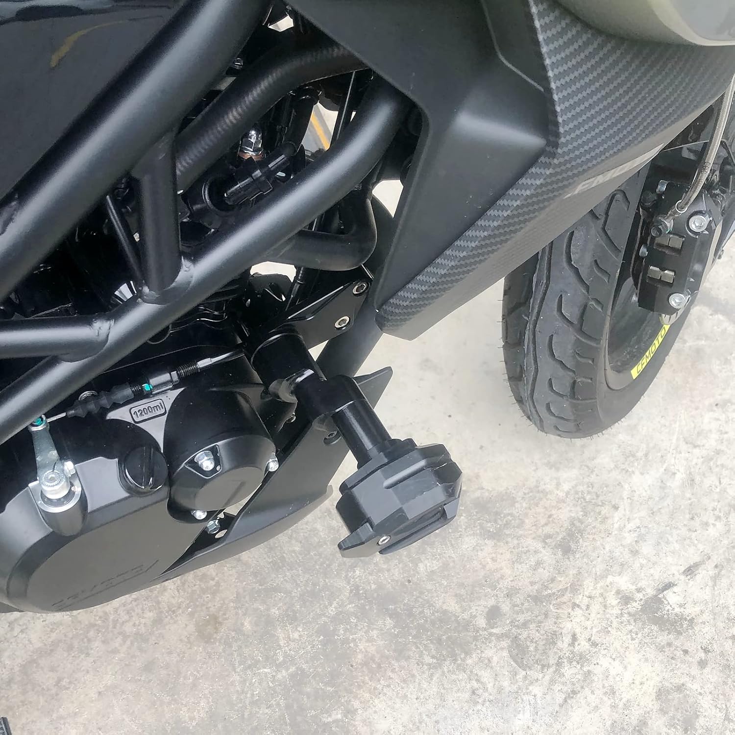 Motorcycle Falling Protection Frame Slider Guard Anti (fit for CFMOTO Vehicle) 300NK 250NK 150NK (Red,150NK/250NK/300NK)
