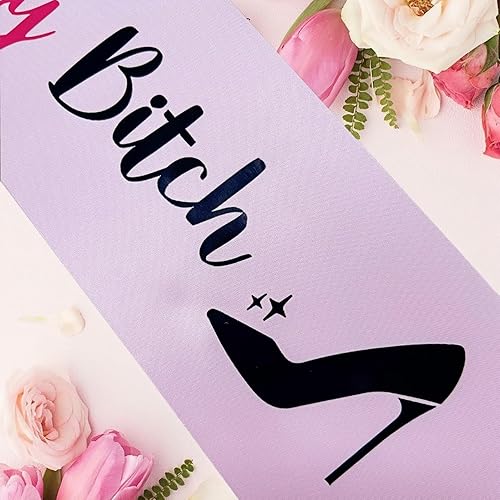 Miniatura 5 de Banda 100% That Birthday Bitch Bitch, Bye Bye RIP Fake ID, I.D. ME, It's My Fucking Happy Birthday Babe Party Supplies Decoraciones y regalos para